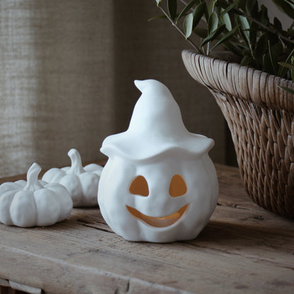 Keramikkürbis "Happy Pumpkin"