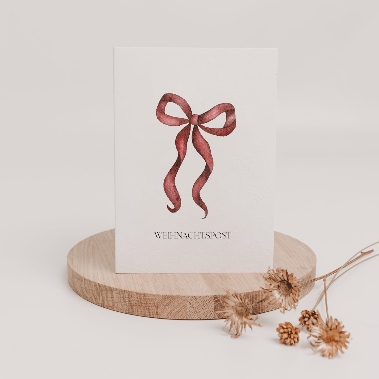 Klappkarte "Weihnachtspost", A6 inkl. Kuvert