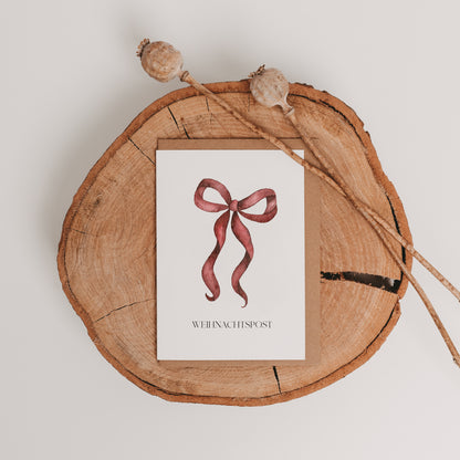 Klappkarte "Weihnachtspost", A6 inkl. Kuvert