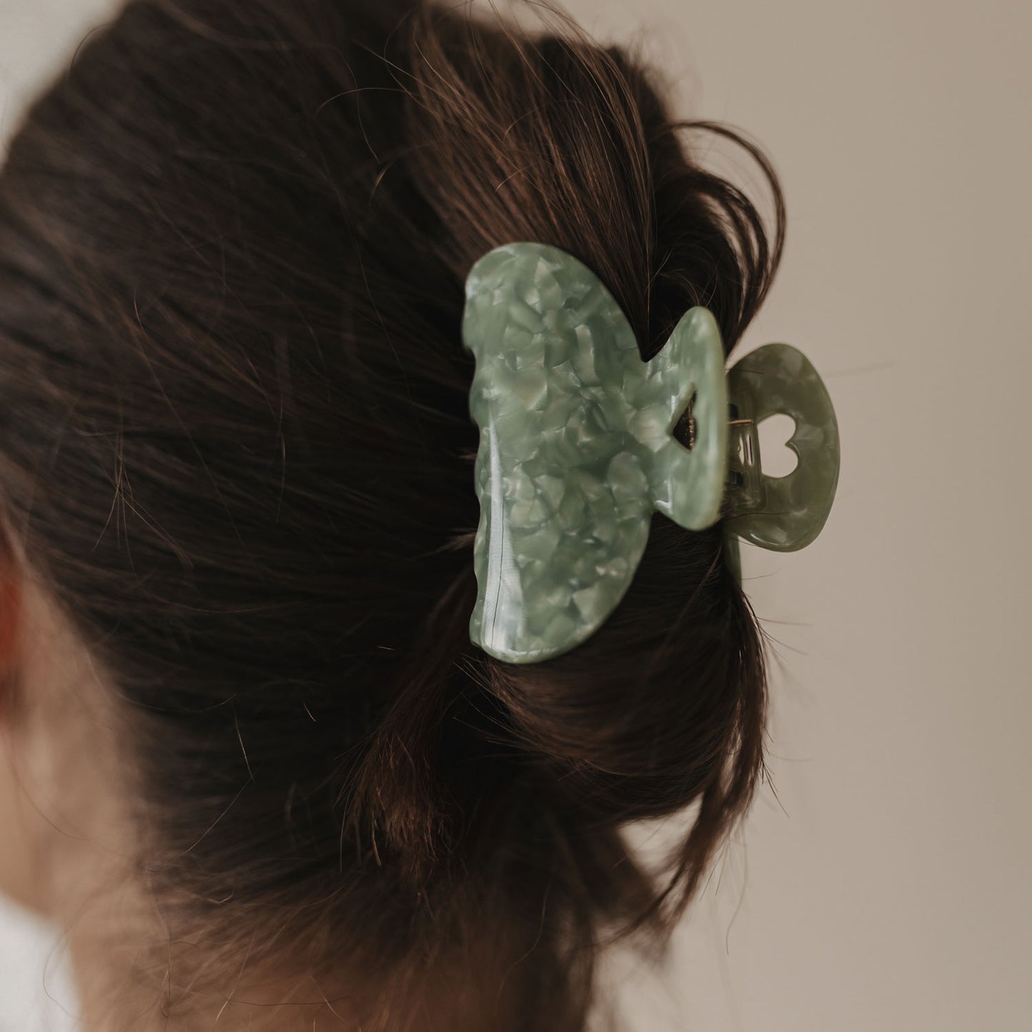 Haarspange "Jade", groß