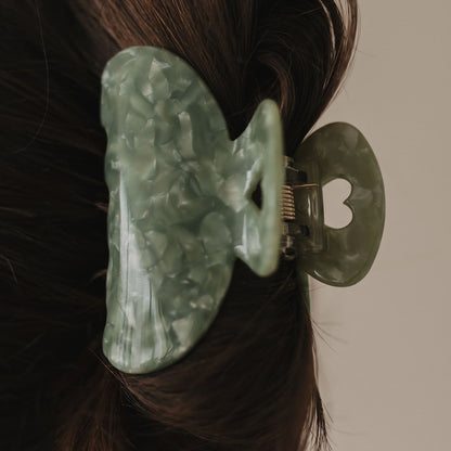 Haarspange "Jade", groß