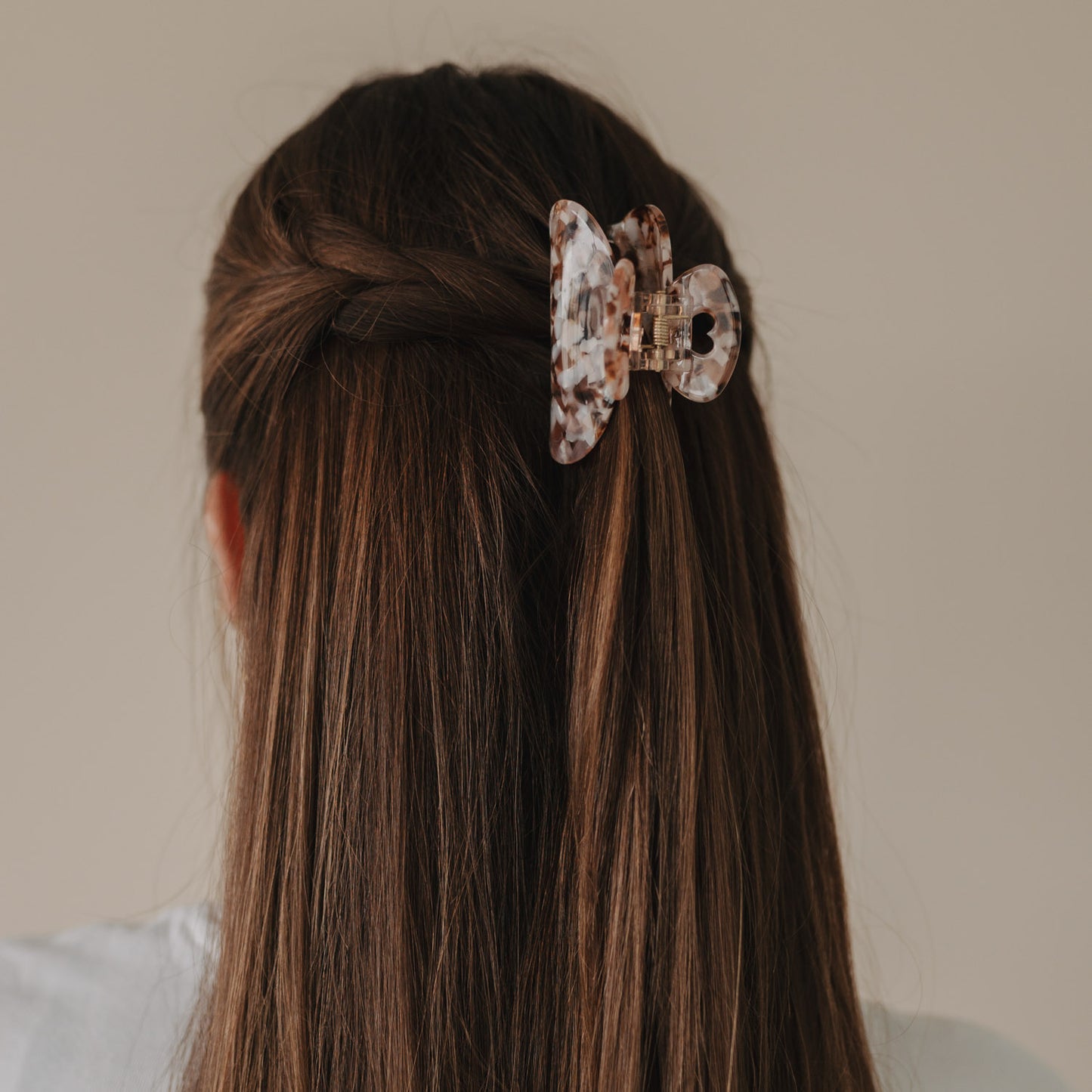 Haarspange "Almond". groß