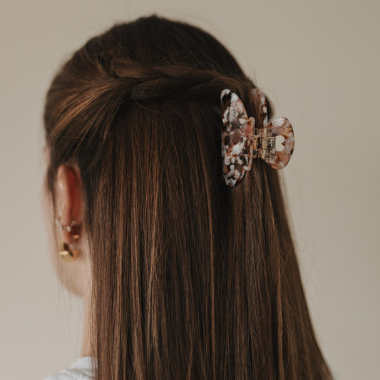 Haarspange "Almond". groß