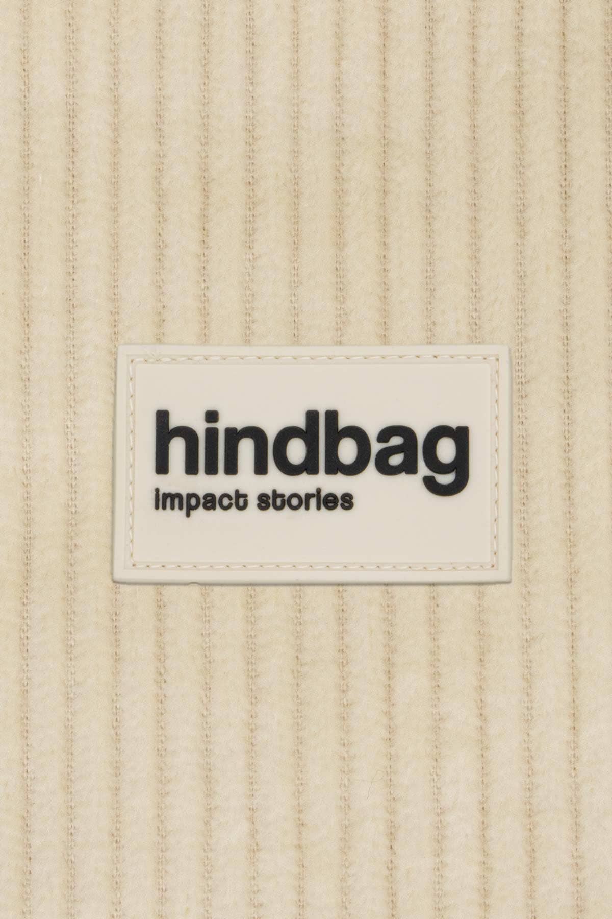 Bauchtasche "Sasha", Velours/Beige