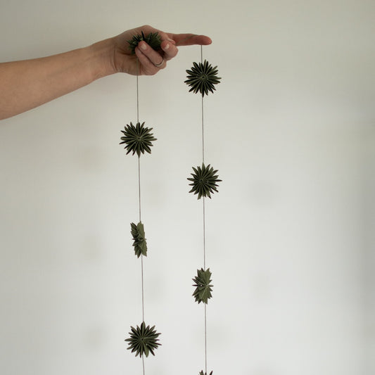 Schneeflockengirlande "Garland", grün