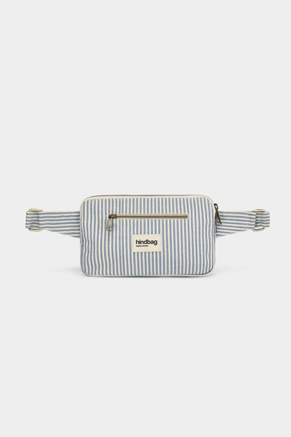 Gürteltasche "Harry", blau/gestreift