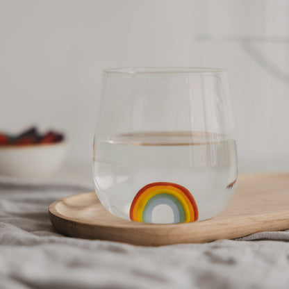 Trinkglas Figur "Regenbogen"