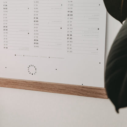 Wandkalender 2026