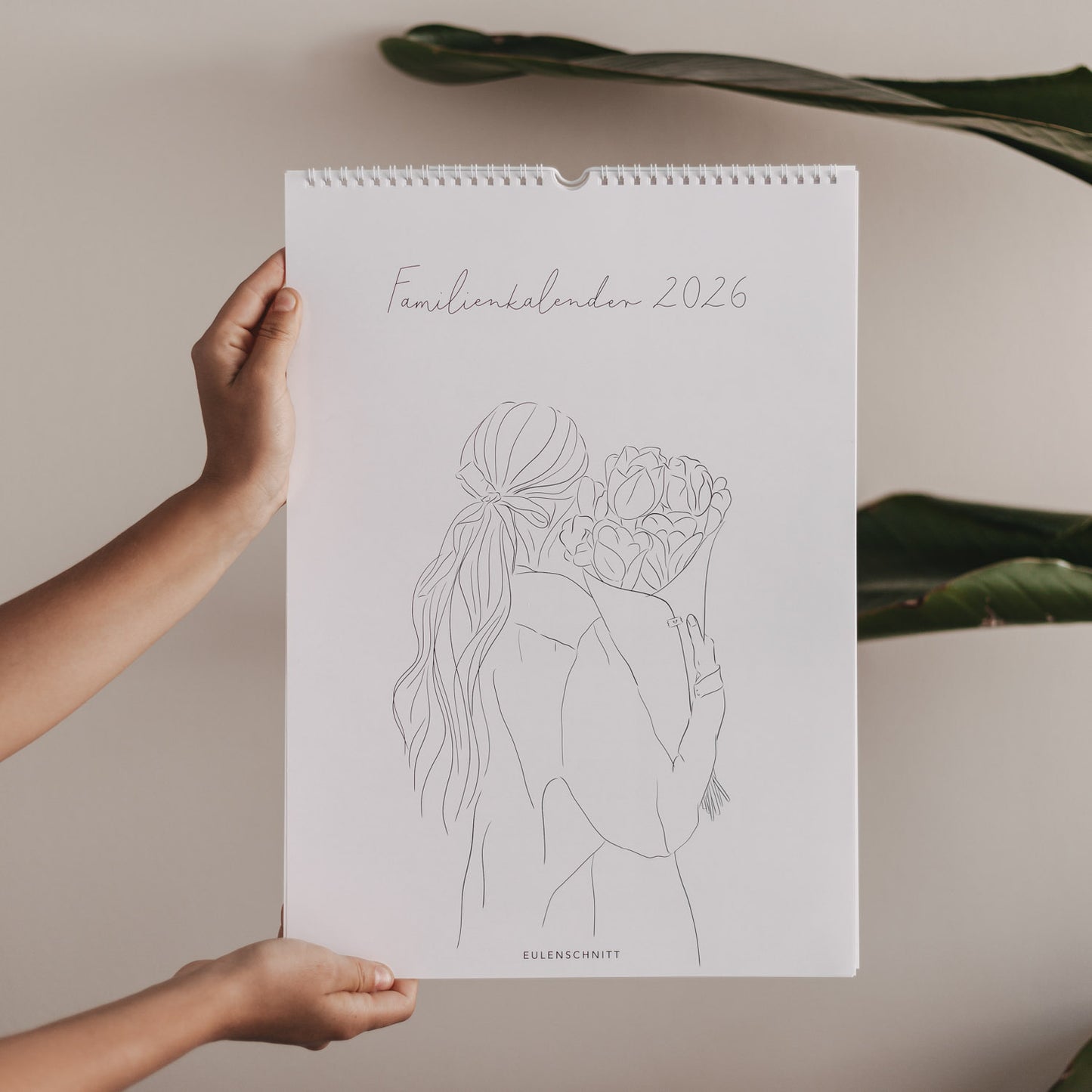 Familienkalender 2026, Eulenschnitt