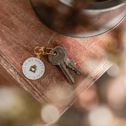 Schlüsselanhänger "Happy Place"