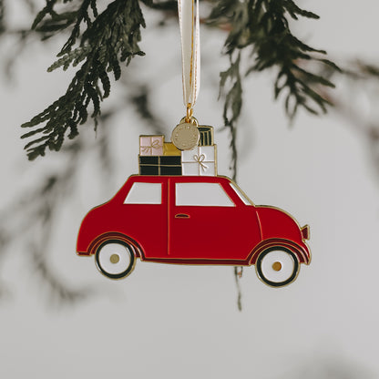 Baumschmuck "Weihnachtsauto"