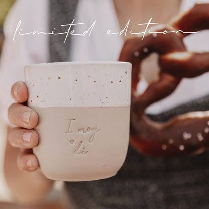 Becher "I mog di", limitiert