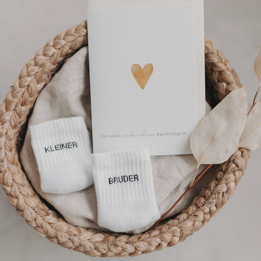 Babysocken "Kleiner Bruder"