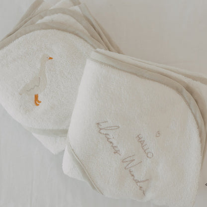 Handtuch mit Kapuze "Kleines Wunder"