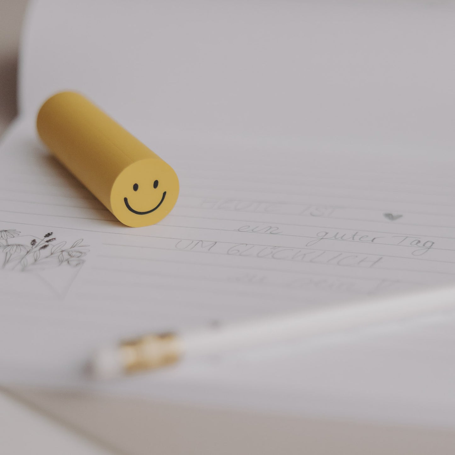 Radiergummi "Smiley"