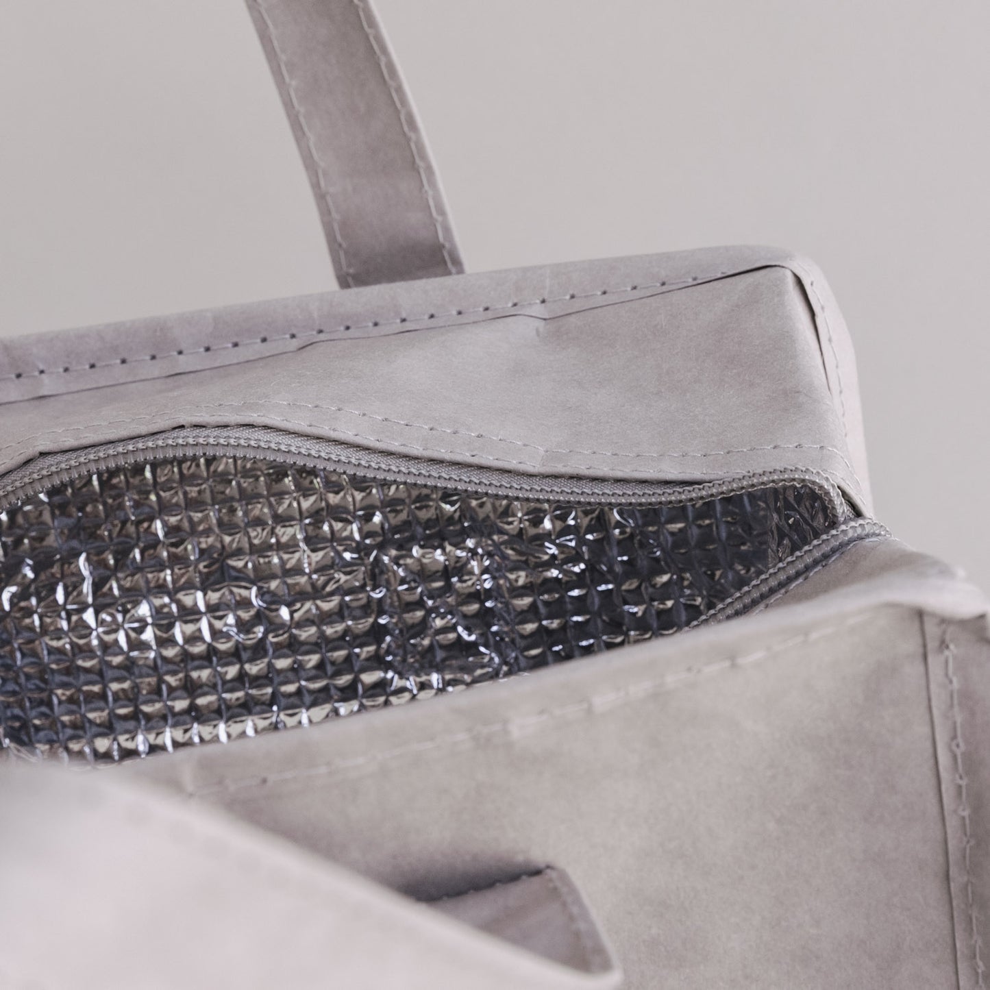 Kühltasche klein "grau Herz"